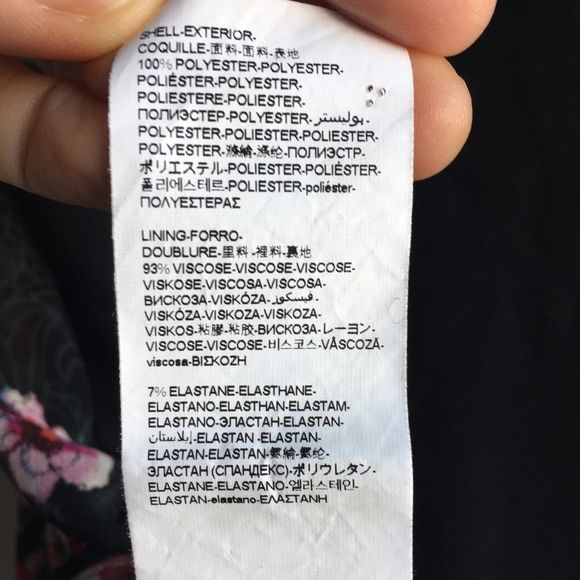 Desigual boho Sleeveless Blouse Lucile black colourful floral asymmetrical flowy - Picture 14 of 14